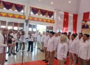 Drs, H. Sudarsono Resmi Menjadi Ketua DPC Partai Gerindra Kota Metro