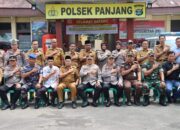 Jaga Soliditas dan Sinergitas, Pesan Kapolresta Bandar lampung Saat Kunjungan kerja ke Polsek Panjang