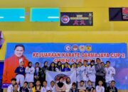 Festival Kejuaraan Darma Jaya CUP 2,Atlet Shokaido Lampung Utara Raih 25 Medali Dihari Pertama