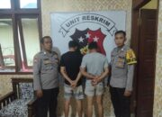 Lakukan Aksi Penjambretan, 2 Pemuda digelandang Ke Polres Lampung Timur