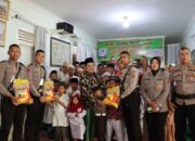 Siswa Latja di Polresta Bandar lampung Gelar Anjangsana Dan Silaturahmi Ke Panti Asuhan Ar Rauf Syahira