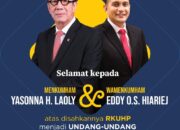 RUU KUHP Disahkan Menjadi Undang-undang