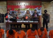 Jajaran Satreskoba Polres Lampung Tengah Ringkus Pelaku Bandar Narkoba dan Pemakai Yang Viral di Medsos