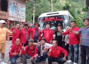 Liburan Akhir Tahun 2022, PWRI Metro Kunjungi Wisata Way Mios Gunung Batu Pesawaran