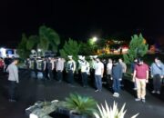 Antisipasi Gangguan Kamtibmas Jelang Akhir Tahun, Polres Lampung Utara Gelar Patroli Gabungan