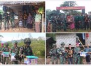Baksos Batalyon Infanteri 7 Marinir Kepada Desa Binaan Selesai Laksanakan Latihan Opsrad