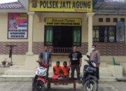 Jelang Nataru Polsek Jati Agung Amankan 2 Pelaku Curat