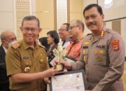 Polda Lampung Dapat Penghargaan Tentang Keterbukaan Informasi Publik