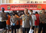 91 Kali Beraksi, Polresta Bandar Lampung Tangkap 7 Pelaku Spesialis  Pencurian Kendaraan Bermotor