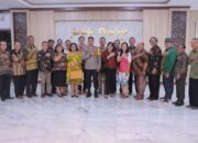 Kapolda Lampung menerima audiensi dari Persekutuan Gereja Indonesia Wilayah Lampung