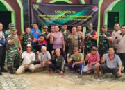 Karya Bakti Personil Koramil Tanjung Bintang Dalam HUT KODAM ke-77