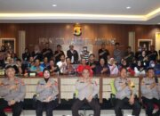 Polresta Bandar Lampung Gelar Konferensi Pers Akhir Tahun 2022