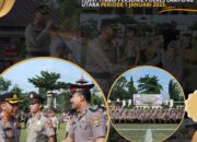 Sejumlah PAMA dan BRIGADIR Polres Lampung Utara mendapat kenaikan pangkat