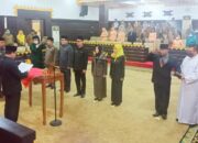 Walikota Wahdi SiradJuddin di Dampingi Wakil Walikota Metro Qomaru Zaman Lantik 6 Pejabat Pemkot Metro