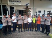 Tingkatkan Keamanan Objek Vital, Polres Lampung Tengah Sambangi Stasiun Kereta Api Sulusuban
