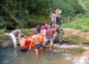 Tiga Hari Menghilang, Jasad Mbah Kampret Di Temukan Terapung Di Tepi Sungai Area PTPN VII Unit Bergen