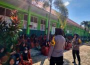 Maraknya Aksi Geng Motor Didominasi oleh Kalangan Pelajar, Srikandi Polsek Gunung Sugih Lakukan Binluh Ke Sekolah
