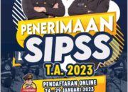 Mulai tgl 24-29 Januari 2023, Resmi Dibuka Pendaftaran Anggota Polri Dari Sarjana (SIPSS), Simak Persyaratannya