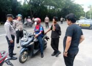 Cegah Gangguan Kamtibmas, Polsek Panjang Gelar Razia Di Jalan Lintas Sumatera