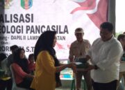 H. Fahrorrozi, ST Anggota DPRD Provinsi Lampung Sosialisasikan Ideologi Pancasila di Kecamatan Jati Agung