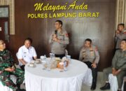 Kapolda Lampung Ke Polres Lampung Barat Dalam Rangka Kunjungan Kerja