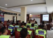 Polresta Bandar Lampung Gelar Lat Pra Ops Keselamatan Krakatau 2023