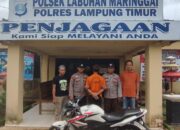 Terlibat Curanmor, Seorang Pemuda Asal Labuhan Maringgai Ditangkap Polisi