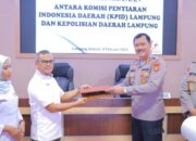 Polda Lampung Dan KPID Provinsi Lampung Perpanjang MoU