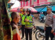 Hari ke 4 Operasi Keselamatan Krakatau 2023, Polda Lampung Berikan Himbauan Keselamatan Berlalu Lintas