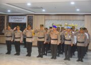 Kapolda Pimpin sertijab Kapolres Lampung Timur Dan Koorspripim Polda Lampung