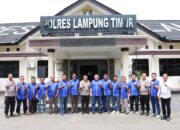 Mempererat Silaturahmi, Kapolres Lampung Timur, Melaksanakan Audiensi Dengan PWI Lampung Timur