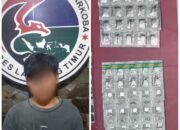 Edarkan Obat Terlarang, Sat Res Narkoba Polres Lampung Timur Amankan Seorang Pemuda