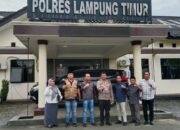 Jelang Tahun Politik, Ketua KPU Lakukan Audensi Dengan Kapolres Lampung Timur