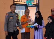 Polsek Pasir Sakti Polres Lampung Timur, Berikan Bansos Kepada Anak Yatim Dan Warga Yang Kurang Mampu