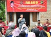 Anggota DPRD Provinsi Lampung Komisi V DPRD AR. Suparno, SE Menggelar Reses Tahun 2023