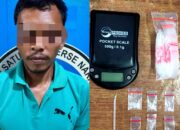 Satreskoba Polres Lampung Tengah Ringkus Pelaku Pengedar Sabu Beserta Barang Bukti
