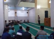 Safari Subuh, Kasat Samapta Polresta Bandar Lampung Ajak Masyarakat Jaga Kerukunan Umat Beragama