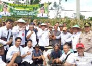 WAKIL BUPATI LAMPUNG UTARA ARDIAN SAPUTRA, SH. MENINJAU PANEN RAYA JAGUNG DI DESA KUBUHITU KEC. SUNGKAI BARAT