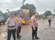 Banjir Di Bumi Agung, Kapolres Lampung Timur Terjunkan Personel