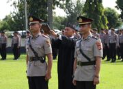 Kapolres Lampung Timur Pimpin Sertijab Kapolsek Bandar Sribhawono Dan Kapolsek Labuhan Ratu