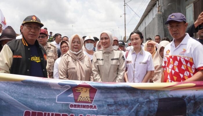 DPD Gerindra Provinsi Lampung Gelar Baksos Korban Banjir di Lampung Utara