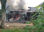 Rumah Di Desa Tulung Balak Kecamatan Tanjung Raja Lampung Utara Ludes Di Lalap si Jago Merah