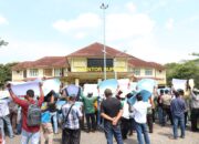 Amankan Unjuk Rasa, Polres Lampung Timur ‘Terjunkan’ Personel