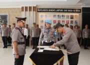 Kompol Try Maradona, S.I.K., MH., Resmi Menjabat Kapolsek Kedaton