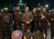 Patroli Walet Samapta Polresta Bandar Lampung Gagalkan Transaksi Narkoba