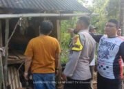 Polsek Talang Padang Polres Tanggamus, Identifikasi TKP Dan Korban Bunuh Diri Di Gisting Atas