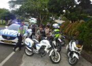 Cegah Balap Liar Jelang Berbuka Puasa, Polresta Bandar Lampung Polda Lampung Lakukan Patroli Hunting