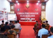 Kunjungi Lapas Kalianda, Kakanwil Kumham Lampung Tinjau Pelayanan Publik Dan Beri Penguatan Tusi Petugas Lapas