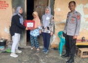 Polresta Bandar Lampung Bagikan Paket Sembako Di Dua Lokasi Berbeda