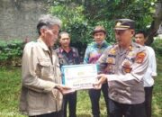 Jum’at Berkah Didesa Way Huwi, Kapolsek Jati Agung Berikan Bantuan Kemanusiaan